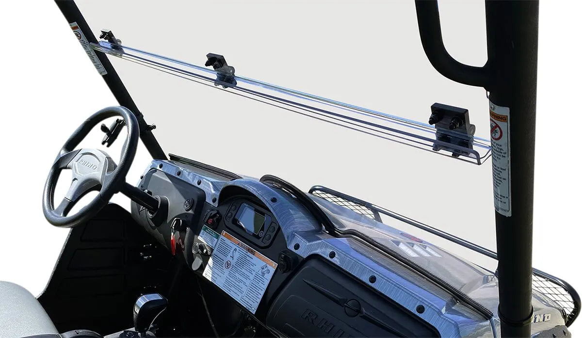 Moose Offroad Deluxe Full Folding Windshield