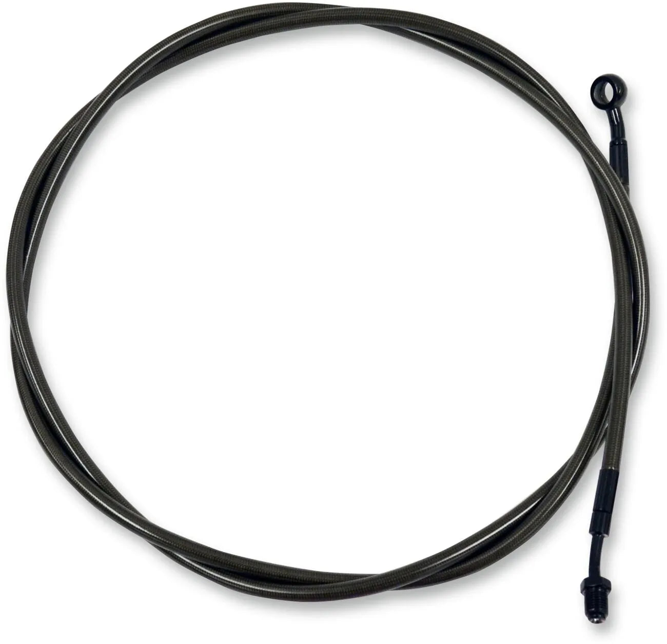 La Choppers Midnight Braided Clutch Cable for 12-14" Ape Hangers