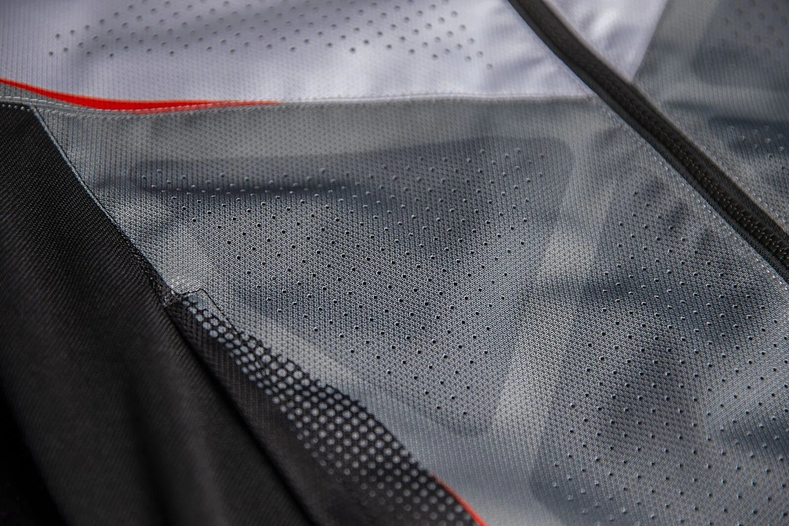 Icon Hooligan Ultrabolt Jacket - Black/Gray/Red/White