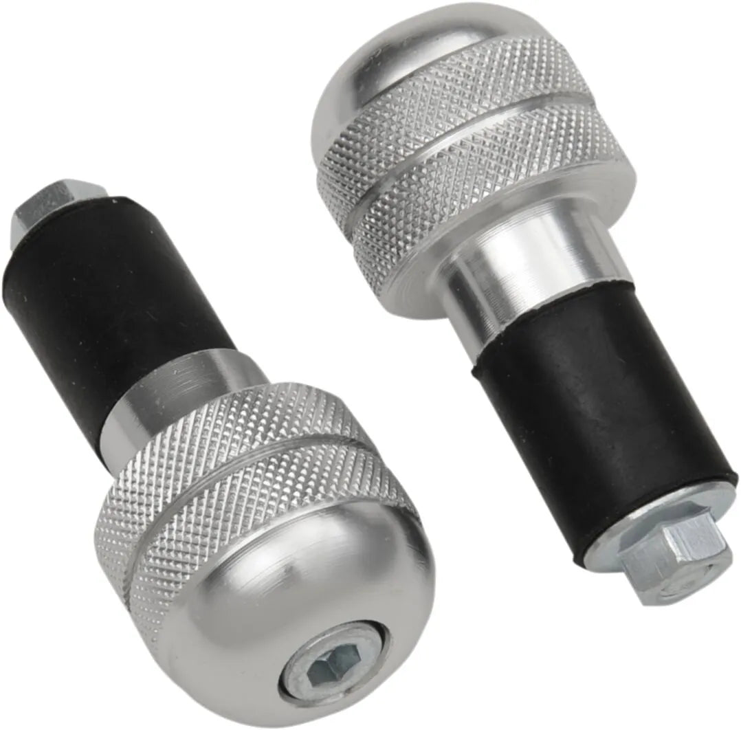 K&s Technologies Anti-vibration Handlebar End - Silver