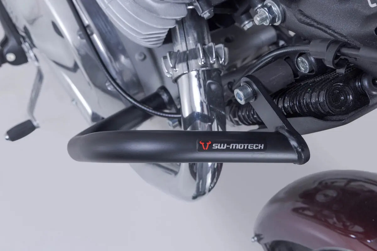 SW-MOTECH Steel Crash Bar, Black Powder-Coated