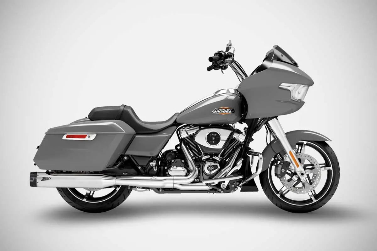 Zard 4.33" Slip-on Mufflers For Hd-touring E3