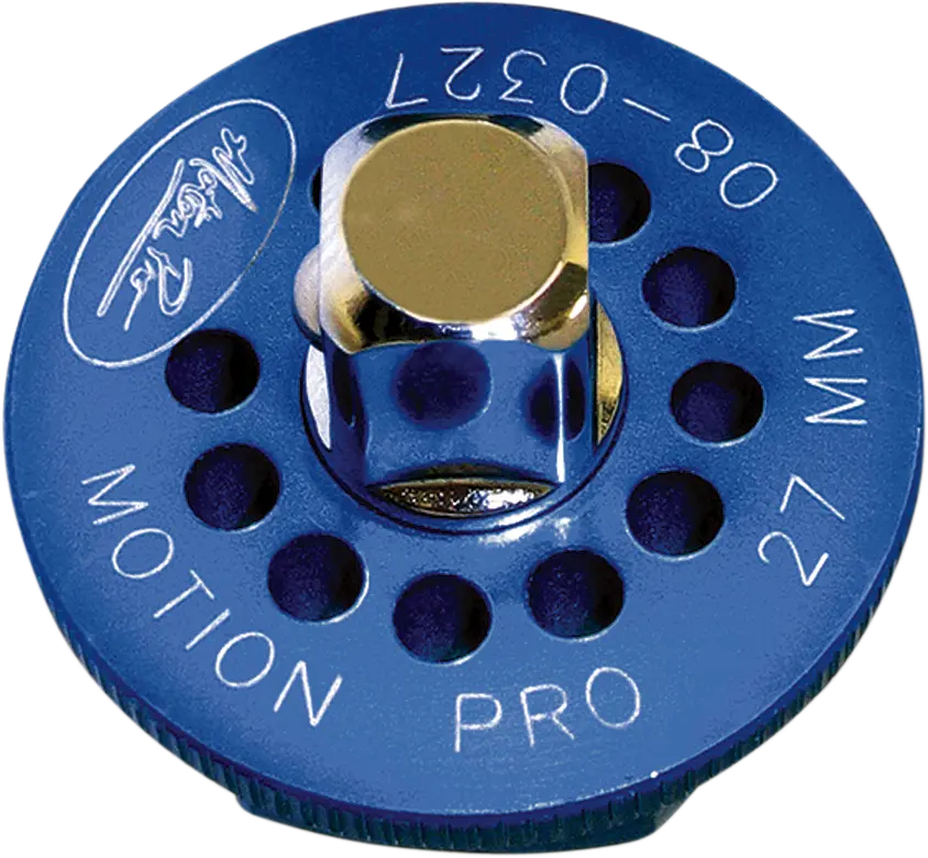 Motion Pro T-6 Combo Lever Adapter 27mm 3/8" Drive Blue Anodized