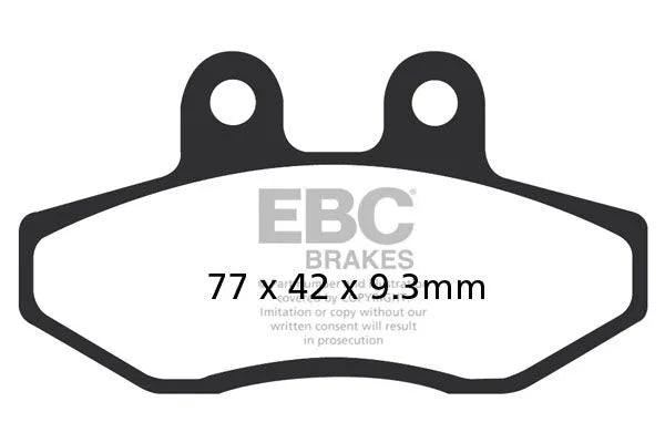 Ebc Sfa Series Organic Brake Pads For Scooters