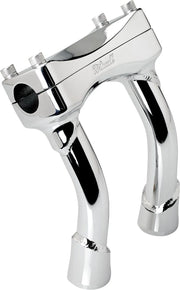 Biltwell Murdock O/s Risers Chrome 6"