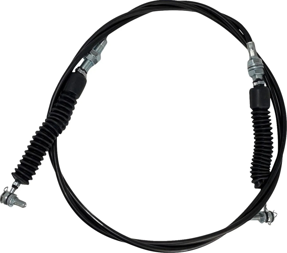 Moose Offroad Four Wheel Shifter Cable Black for Polaris UTV