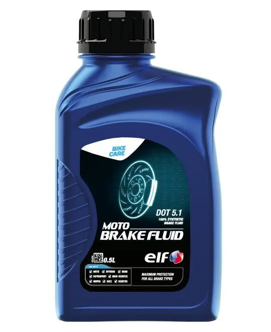 Elf Moto Brake Fluid Dot 5.1