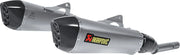 Akrapovic Slip-on Line Mufflers For Bmw Touring Motorcycles - ECE Street Legal Approved