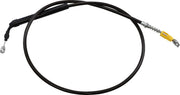 La Choppers Midnight Braided Clutch Cable for 18"-20" Ape Hanger