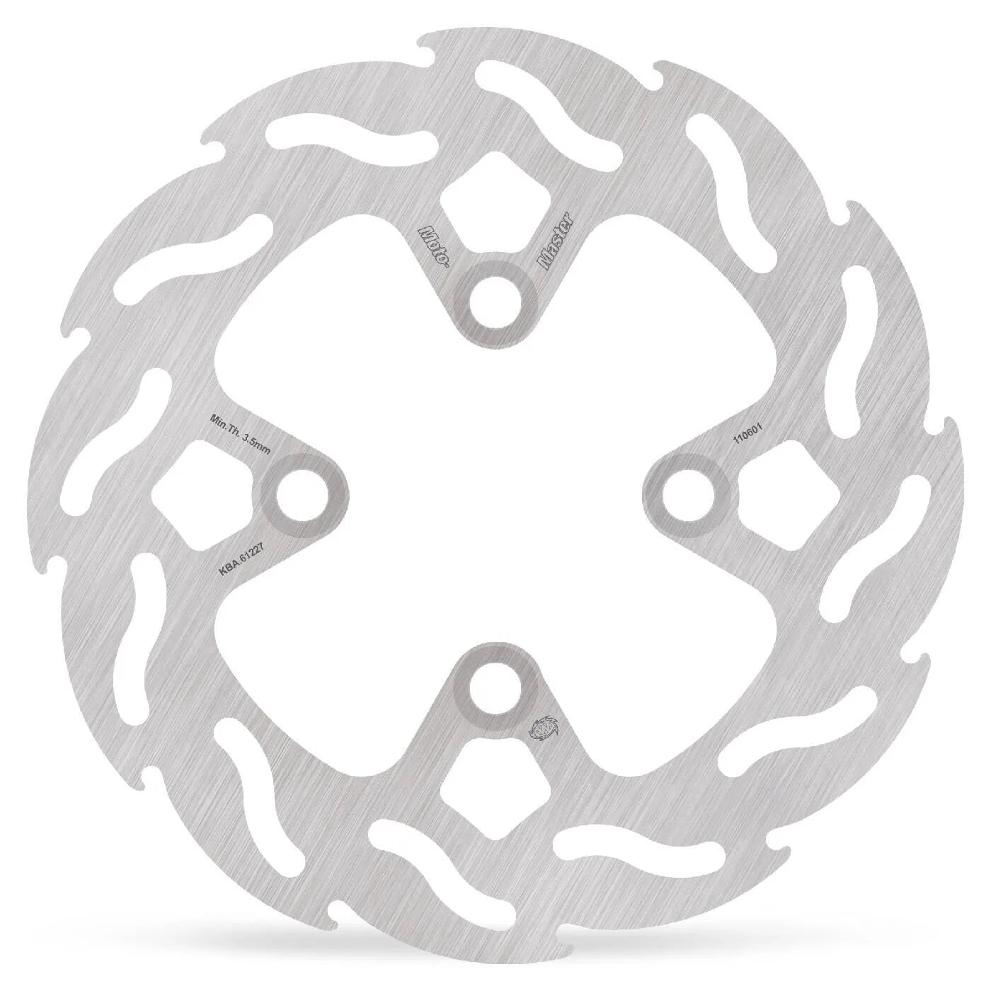 Moto-master Flame Series Fixed Brake Rotor - Rear