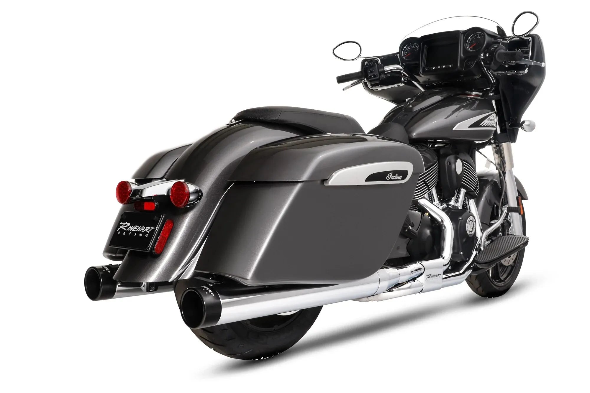 Rinehart Racing Dbx40 Slip-on Mufflers For Indian