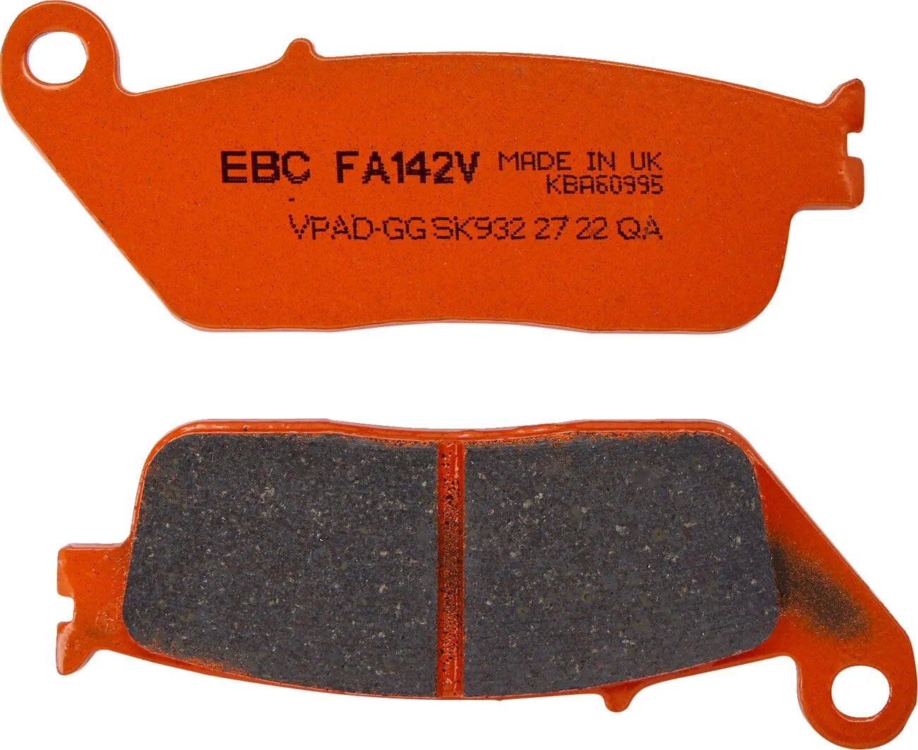 Ebc Semi-sintered Brake Pads - High Performance Set - Front