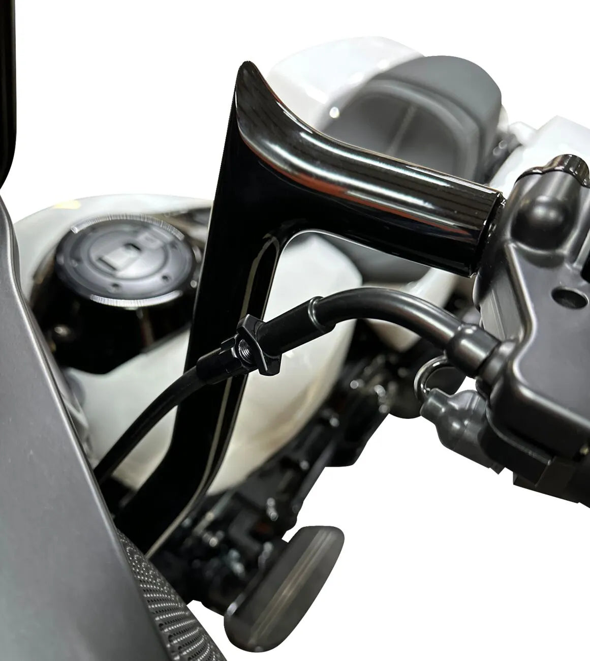 Fat Baggers Inc. EZ Install Extended Clutch Cable for Ape Hangers