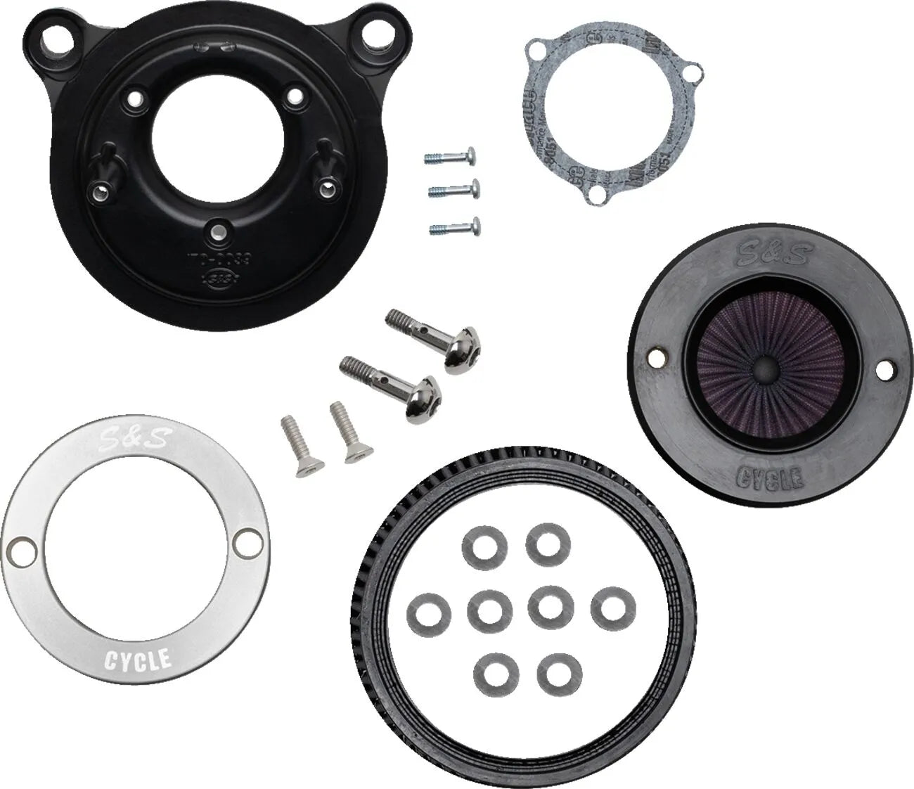 S&s Cycle Air Stinger Stealth Air Cleaner Kit
