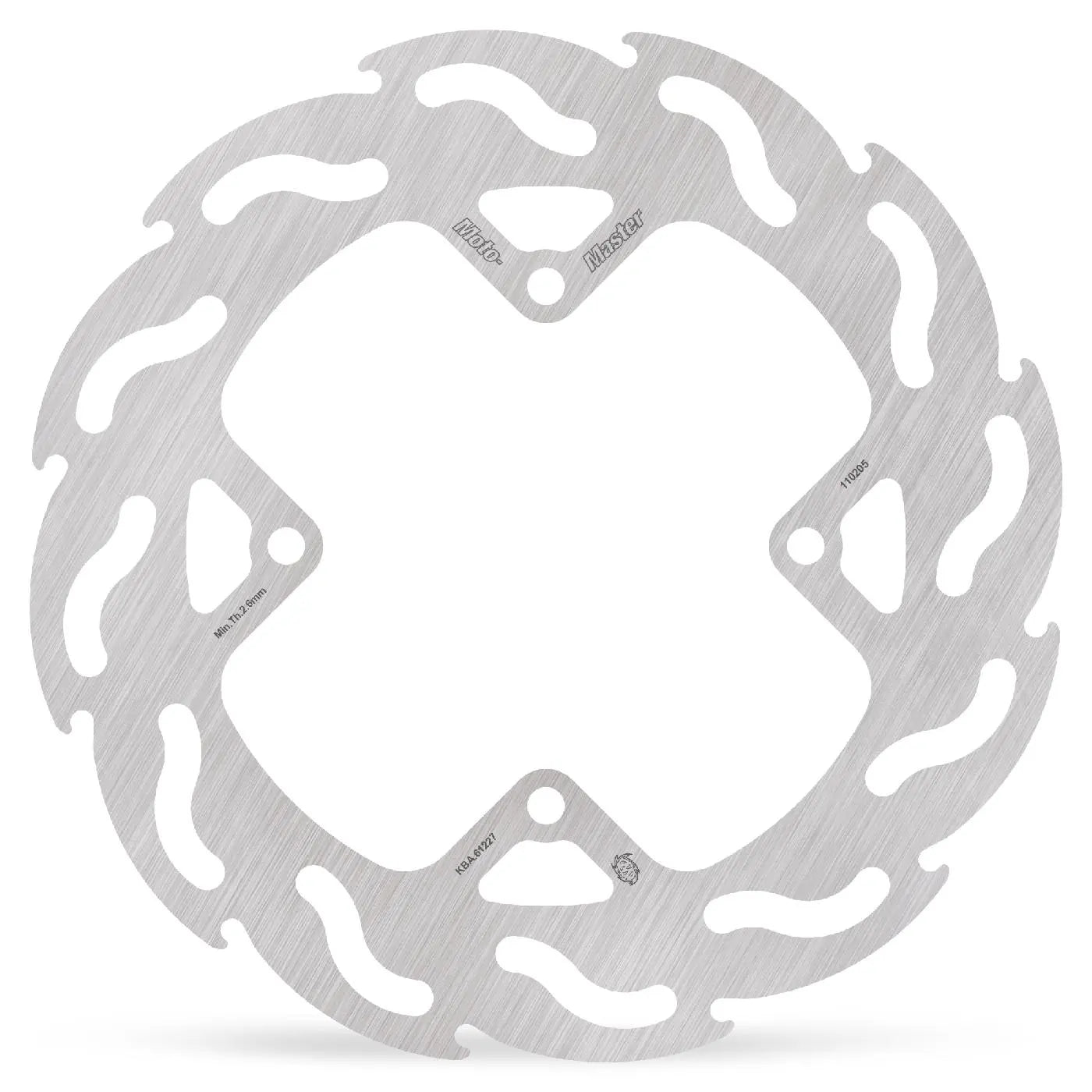 Moto-master Flame Series Fixed Brake Rotor - Rear