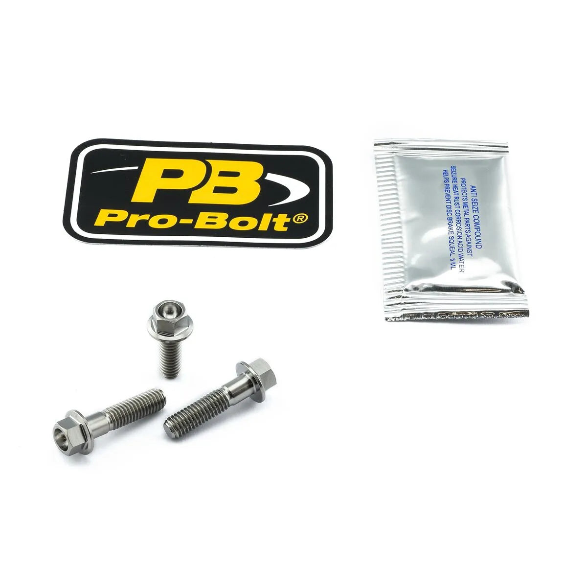 Pro Bolt Titanium Brake & Clutch Lever Pinch Bolt Kit