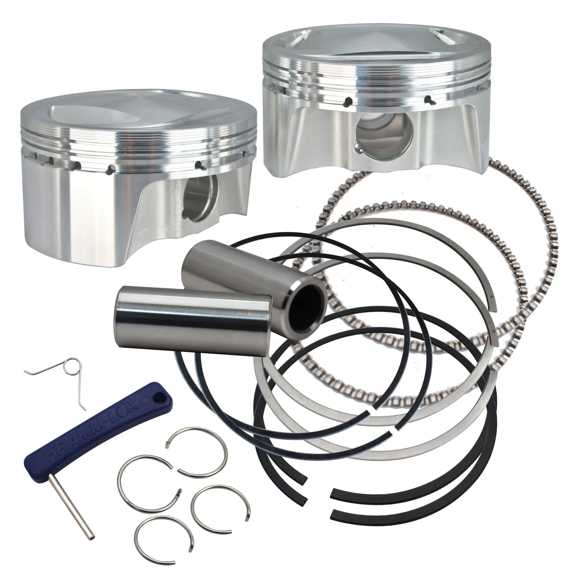 S&S Cycle Piston Kit for 4-inch Bore Super Sidewinder Engines