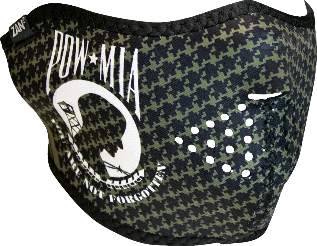 Zan Headgear Neoprene Half Mask POW MIA Graphic