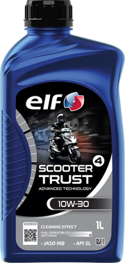 ELF Scooter 4 Trust Engine Oil 10W-30 1L for Scooters