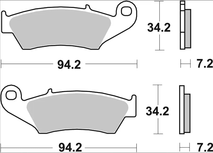 Brembo Sd Sintered Offroad Brake Pads