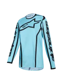 Alpinestars Stella Fluid Apex Women's Off-road Jersey - Black/Aqua
