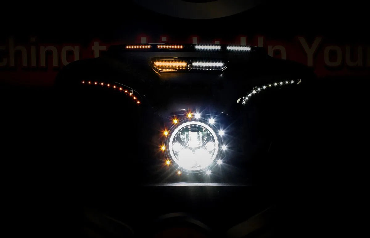 Custom Dynamics Batwing Vent Insert Led Light Kit
