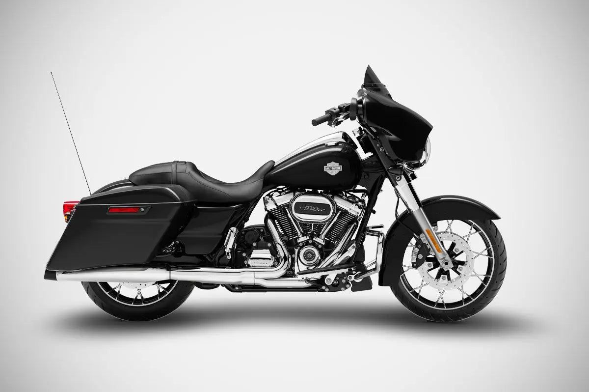 Zard 4.33" Slash-cut Slip-ons Muffler For Hd-touring E3