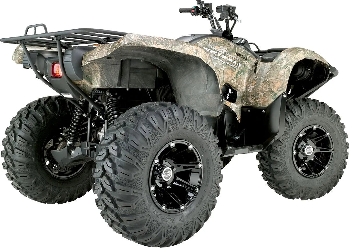 Moose Offroad 387x Wheel - 14 Inch Black Gloss