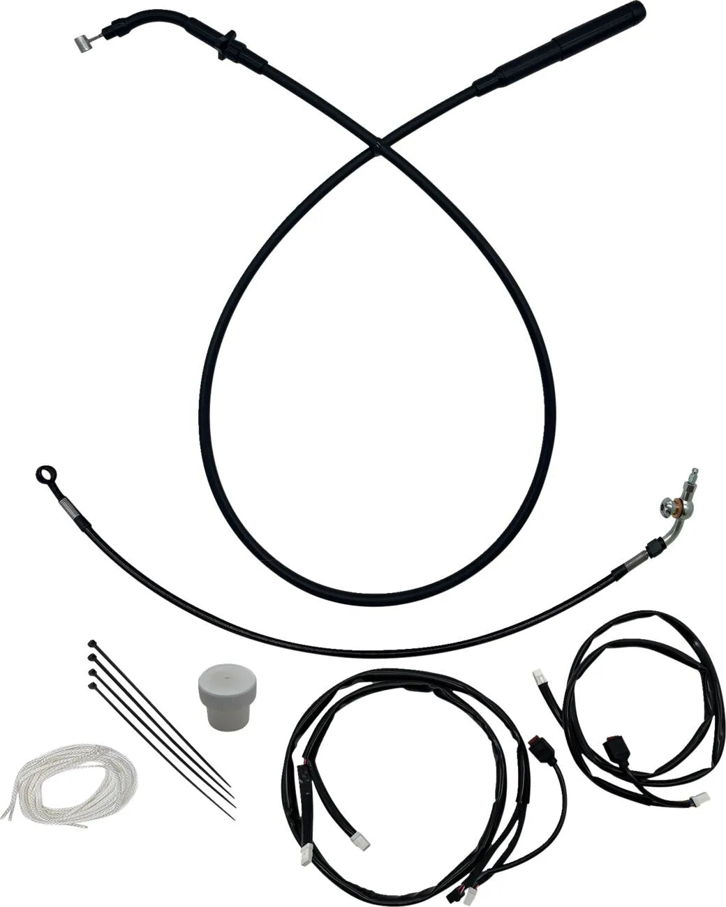 Fat Baggers Inc. EZ Install Kit for 18" Ape Hanger Handlebars