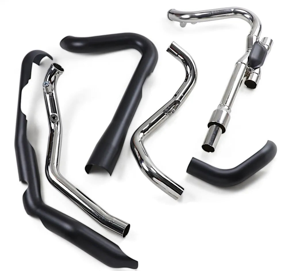 Cobra Dual Bungs Pro Chamber Headpipe For Milwaukee Eight