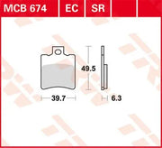 Trw Ec Series Ceramic Brake Pads