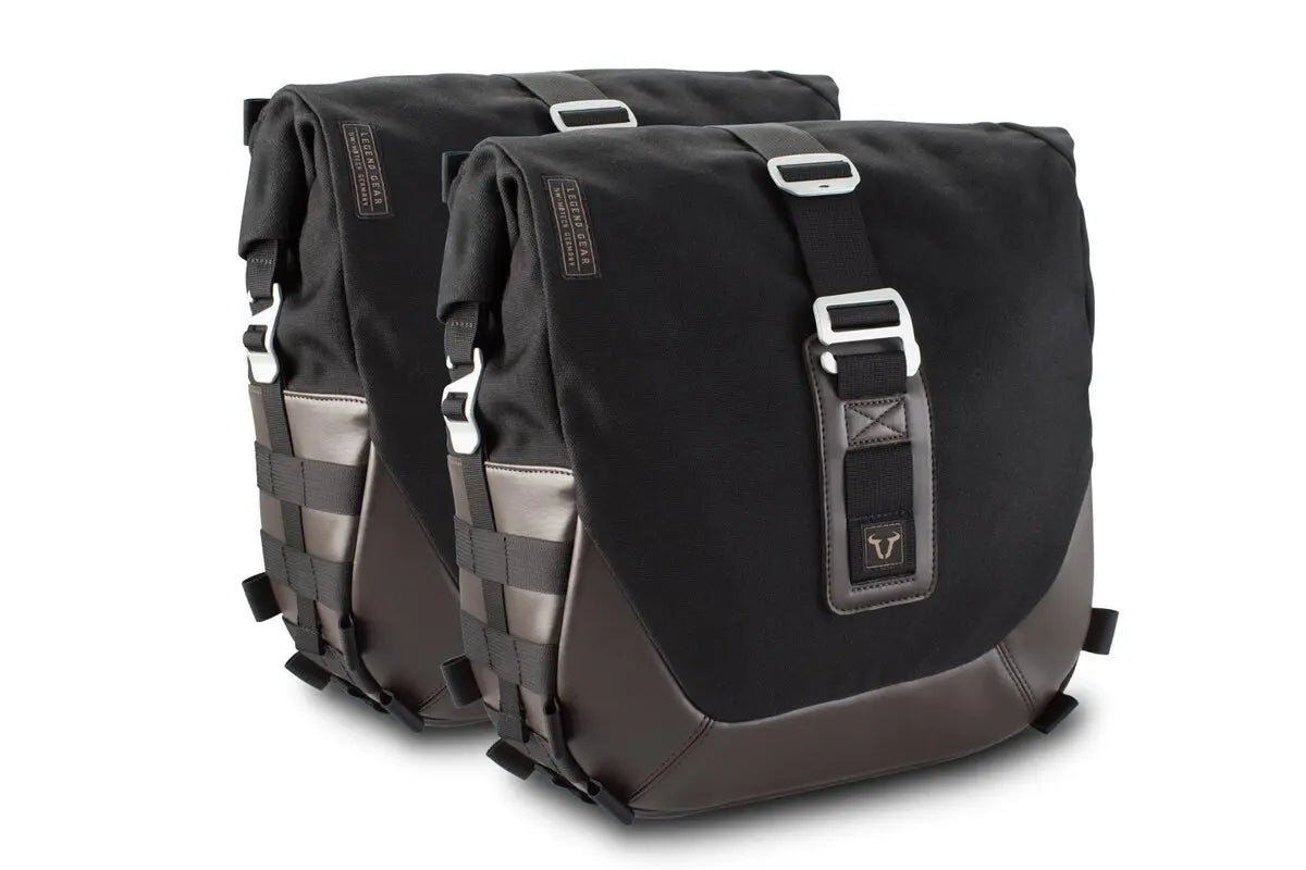 Sw-Motech Legend Gear LC2 Side Bag System Brown/Black 13.5L