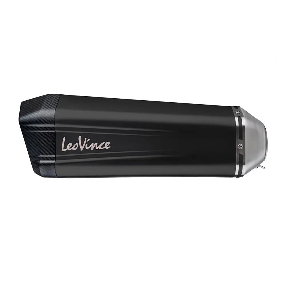 Leovince Lv-12 Black Edition Slip-on Muffler - ECE Street Legal Approved