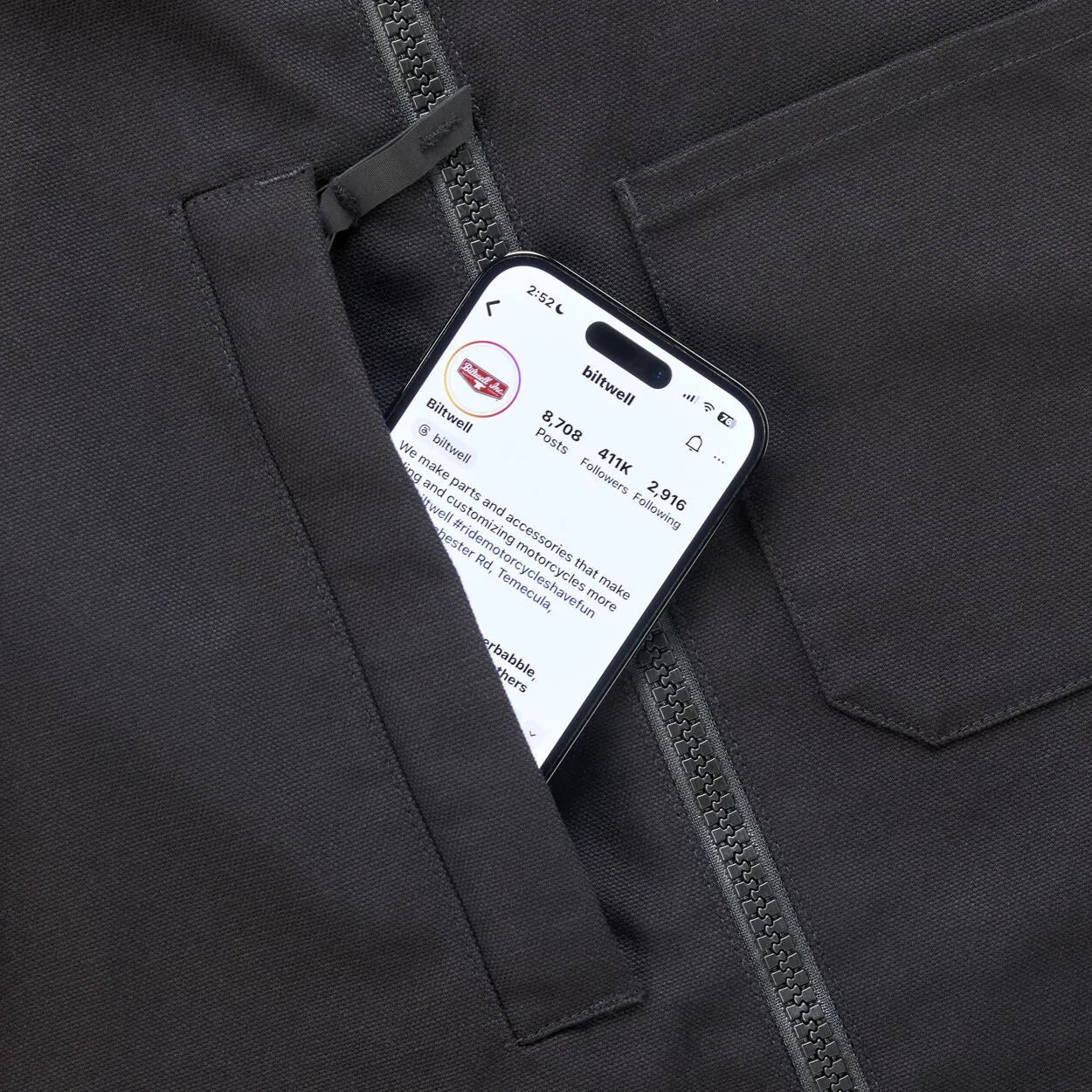 Biltwell 4 Speed Men's Vest - Black