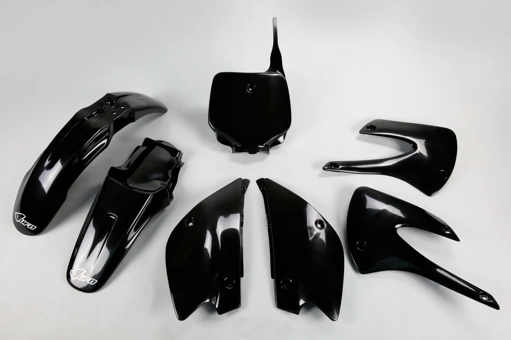 UFO MX Replacement Plastic Body Kit Black Gloss