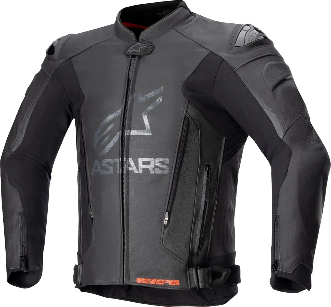 Alpinestars Gp Plus V4 Leather Jacket For Sport Performance - Black