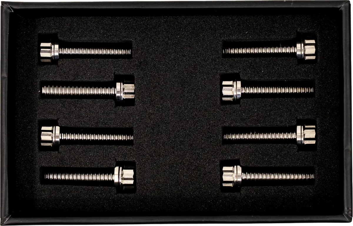 Trask Titanium M8 12-Point Lifter Block Bolts for M8 2017-2026