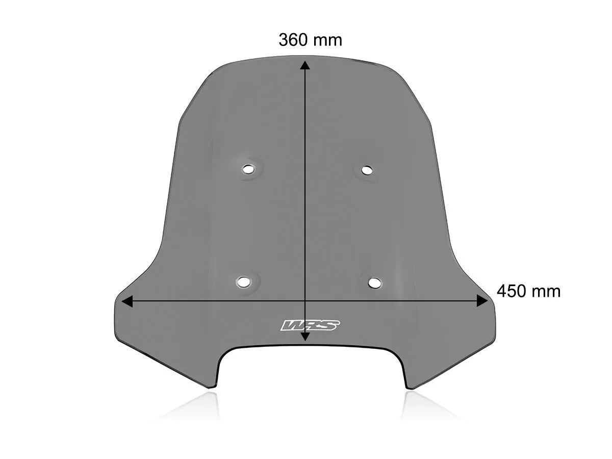 Wrs Touring Windscreen For Cf Moto