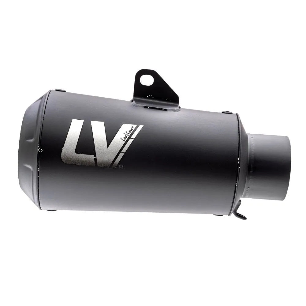 Leovince Lv-10 Full Black Slip-on Muffler - ECE Street Legal Approved