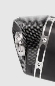 Akrapovic Muffler End Cap - Carbon Fiber Replacement