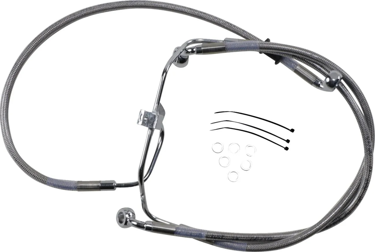 Drag Specialties Extended Brake Line Kit - No Abs