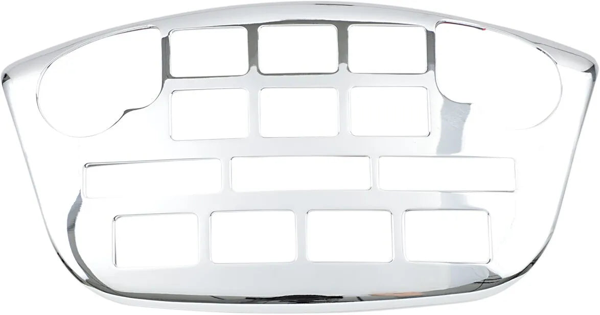 Show Chrome Radio Panel Accent Chrome Steel