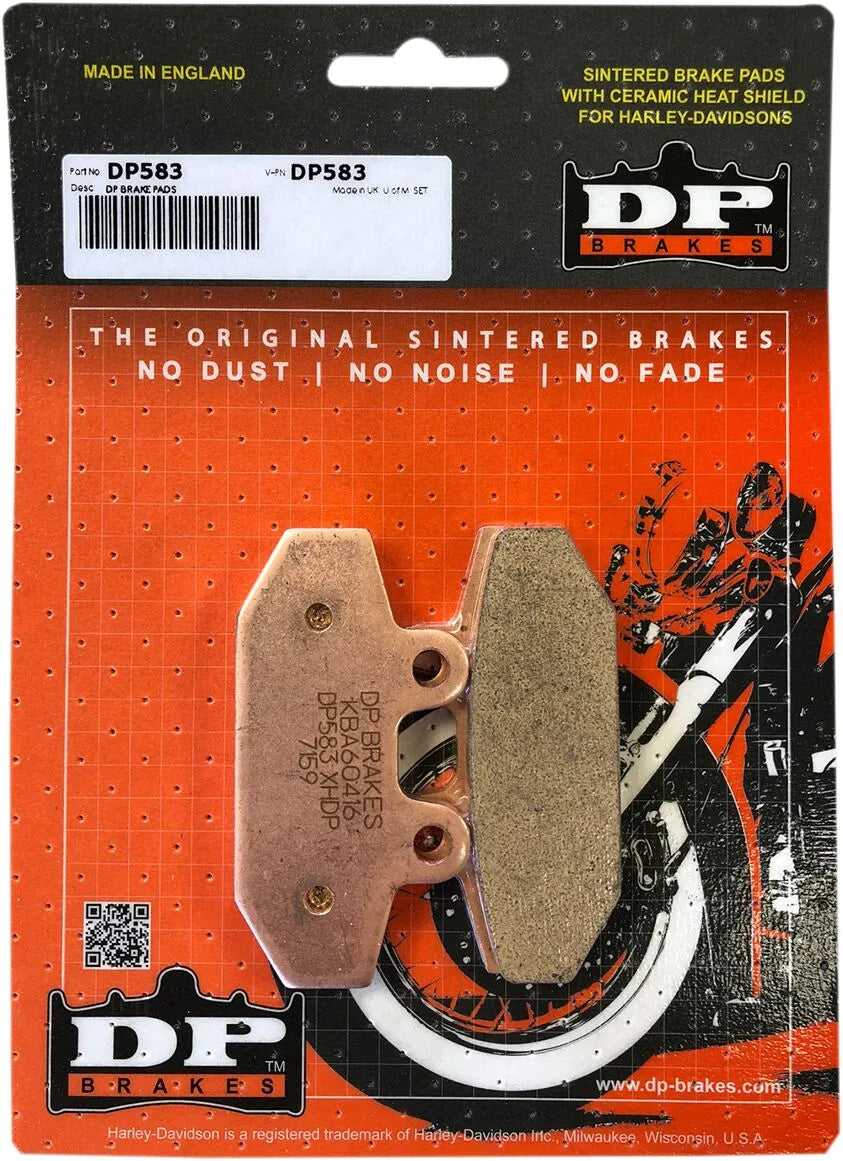 Dp Brakes Sintered Metal Brake Pads For Harley-davidson/buell - Rear