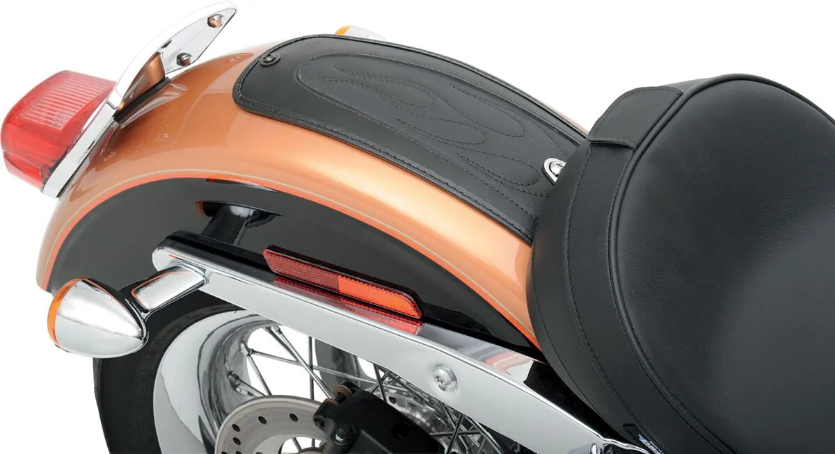 Drag Specialties Seats Flame Fender Skin