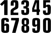 Blackbird Racing Number Plate Graphic - "6"