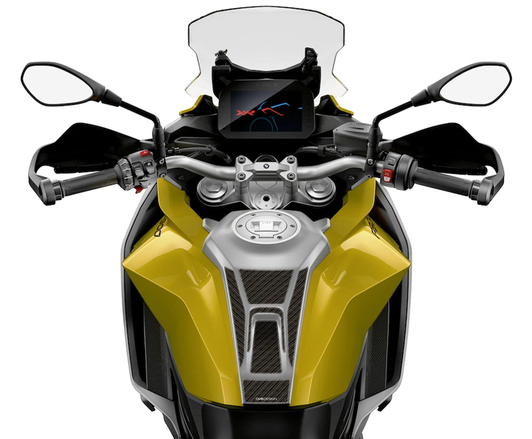 Onedesign Resin Tank Pad For Bmw Motorcycles