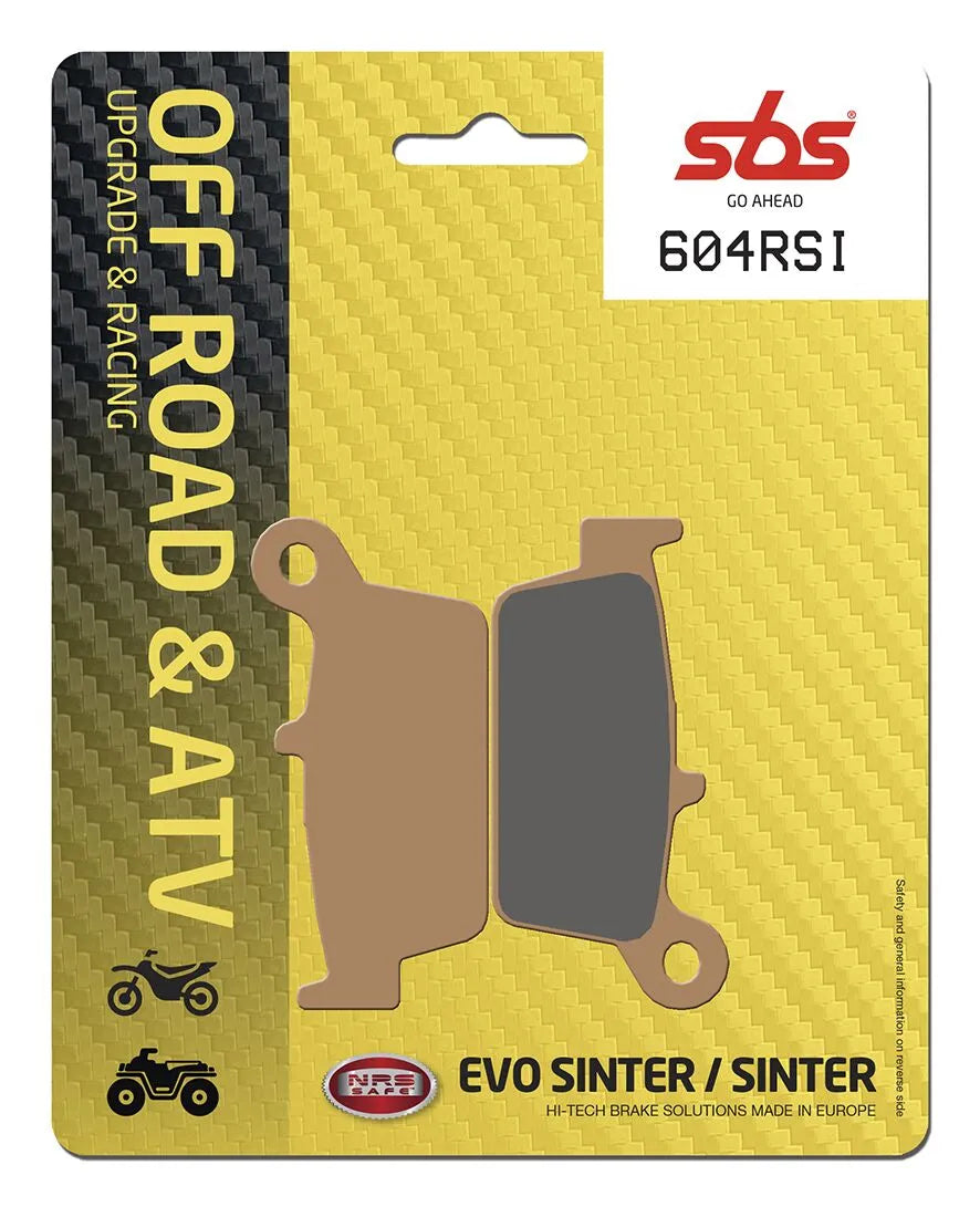 Sbs Rsi Sintered Metal Brake Pads Set - Rear