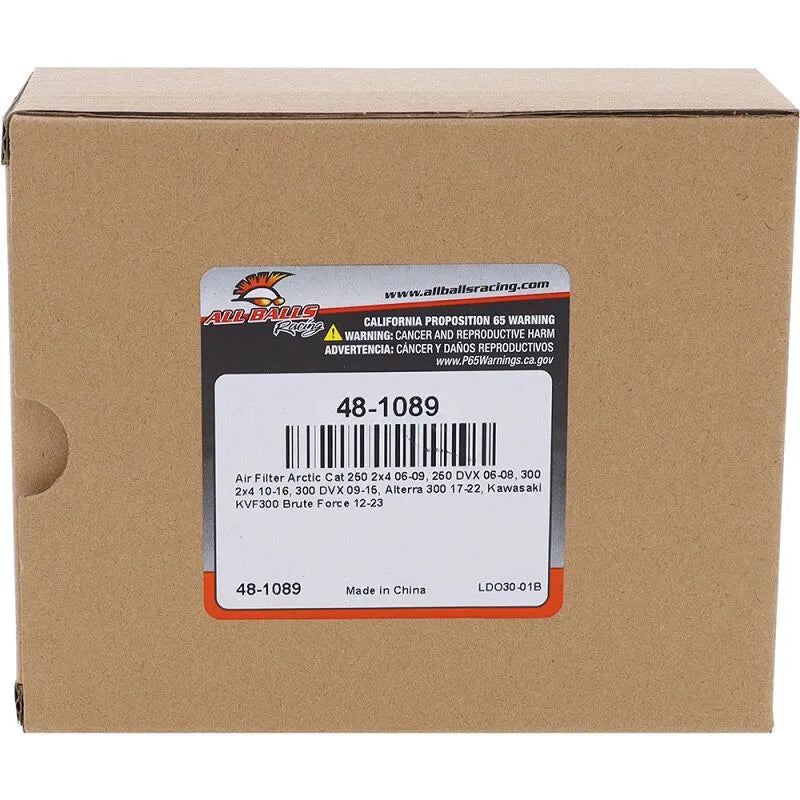 All Balls Replacement Air Filter