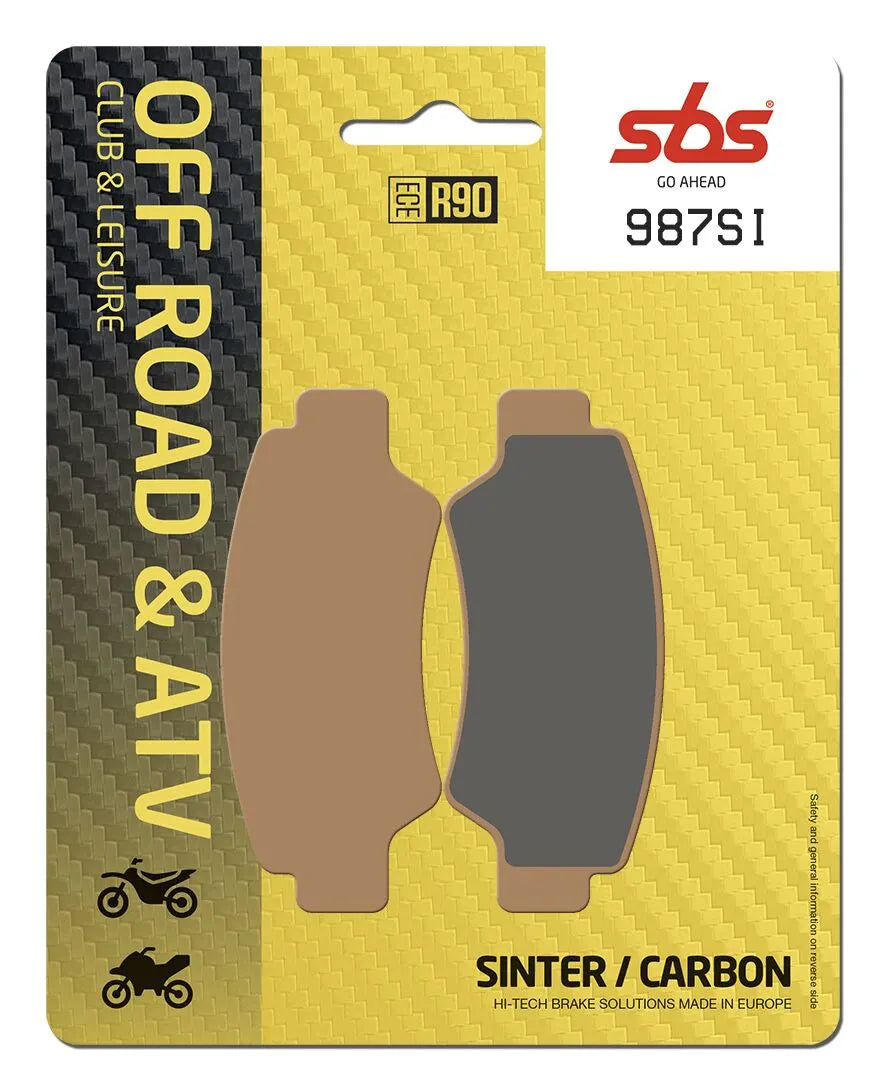 Sbs Si Offroad Sintered Brake Pads Set - Rear