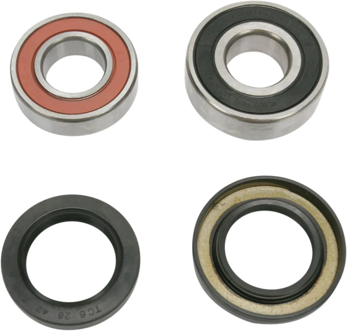 Pivot Works Wheel Bearing and Seal Kit for Rear